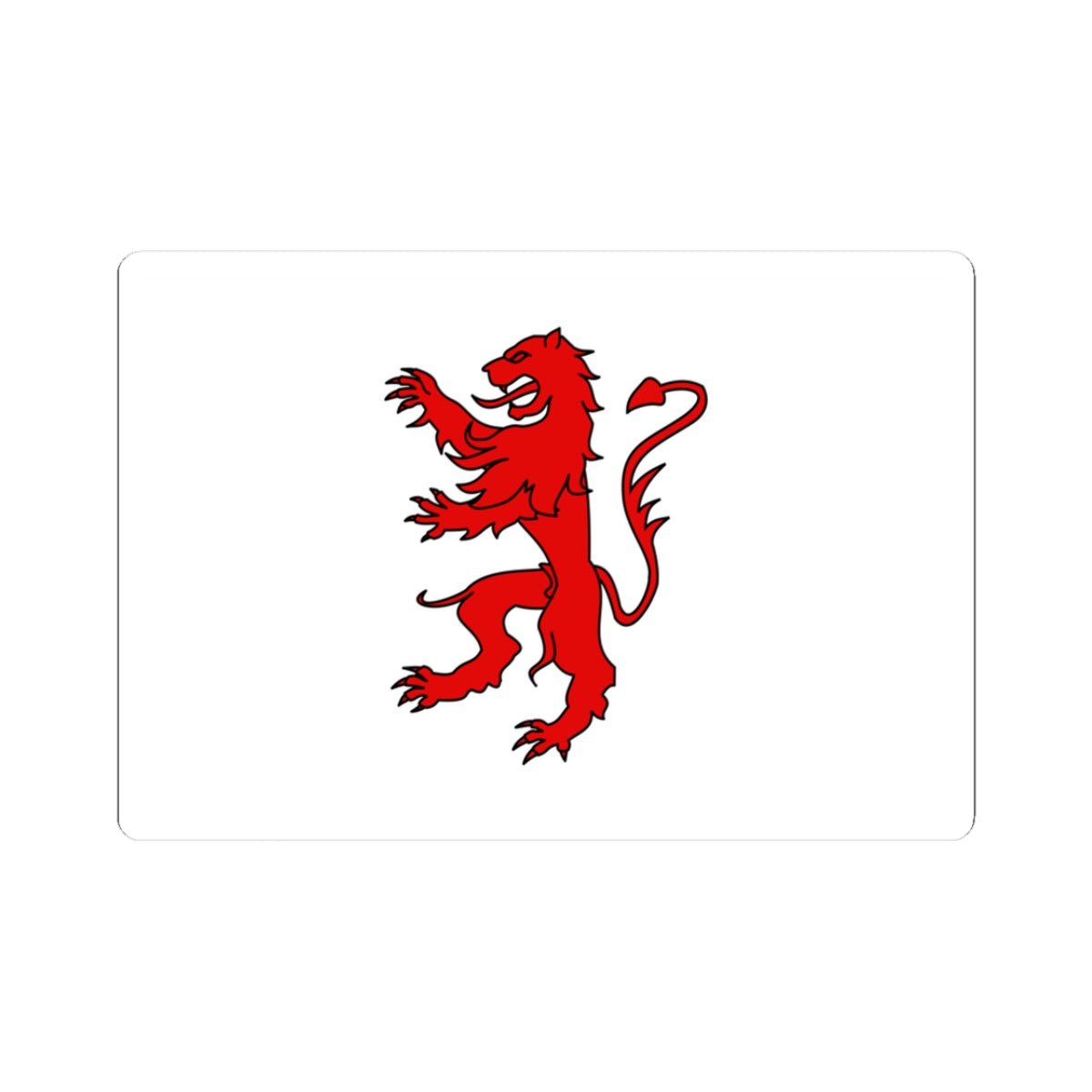Flag of Gers (France) STICKER Vinyl Kiss-Cut Decal