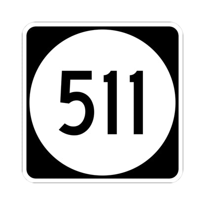 PR tertiary 511 (Puerto Rico) (Road Sign) STICKER Vinyl Kiss-Cut Decal