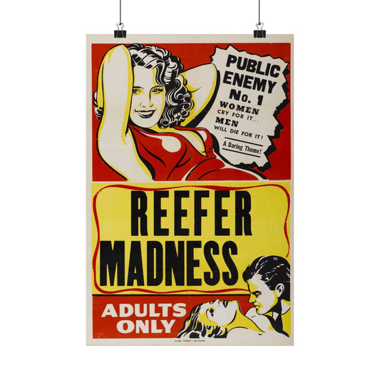 REEFER MADNESS 1936 - Paper Movie Poster