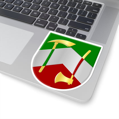 Aldebiltsyl wapen (Netherlands) (Coat of Arms) STICKER Vinyl Kiss-Cut Decal