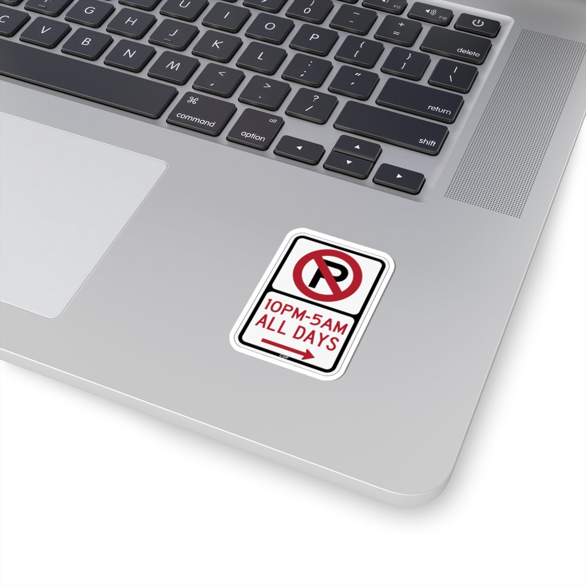 PBOT Road sign P1190R (Oregon) (Road Sign) STICKER Vinyl Kiss-Cut Decal