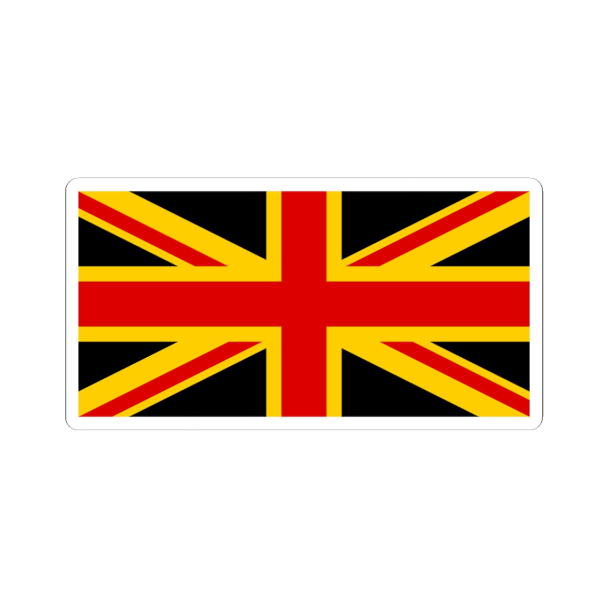 Anglo-german (United Kingdom) STICKER Vinyl Kiss-Cut Decal