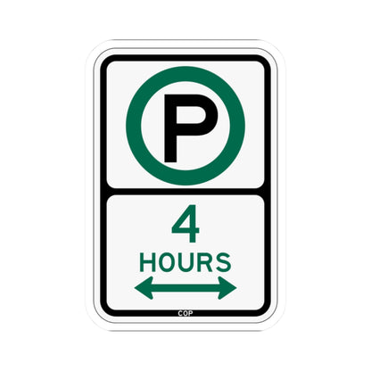 PBOT Road sign P3805D (Oregon) (Road Sign) STICKER Vinyl Kiss-Cut Decal