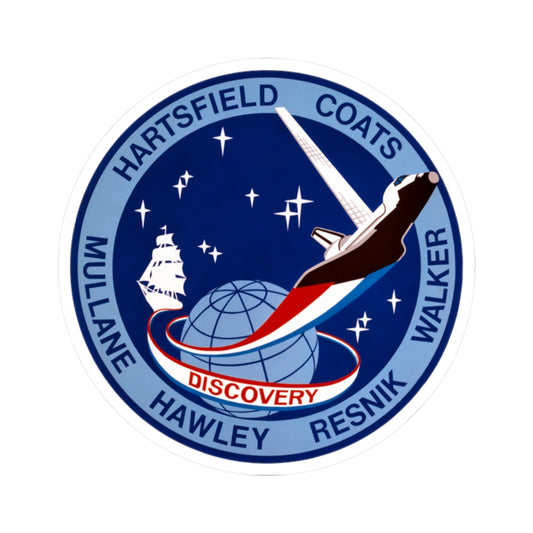 STS 41 d (NASA) STICKER Vinyl Kiss-Cut Decal