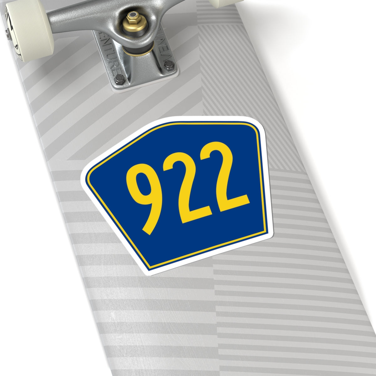 PR secondary 922 (Puerto Rico) (Road Sign) STICKER Vinyl Kiss-Cut Decal
