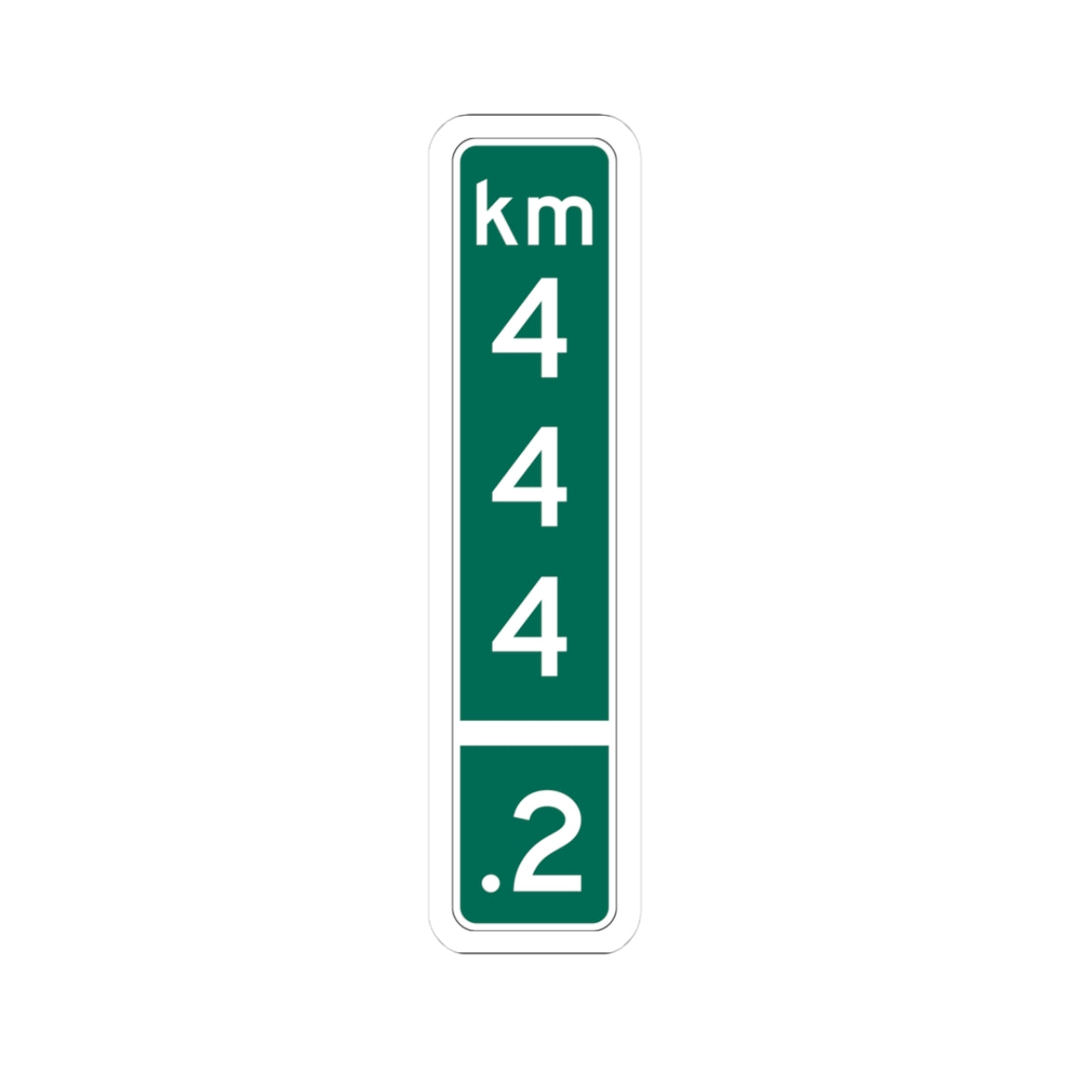MUTCD-PR D10-3a (Puerto Rico) (Road Sign) STICKER Vinyl Kiss-Cut Decal
