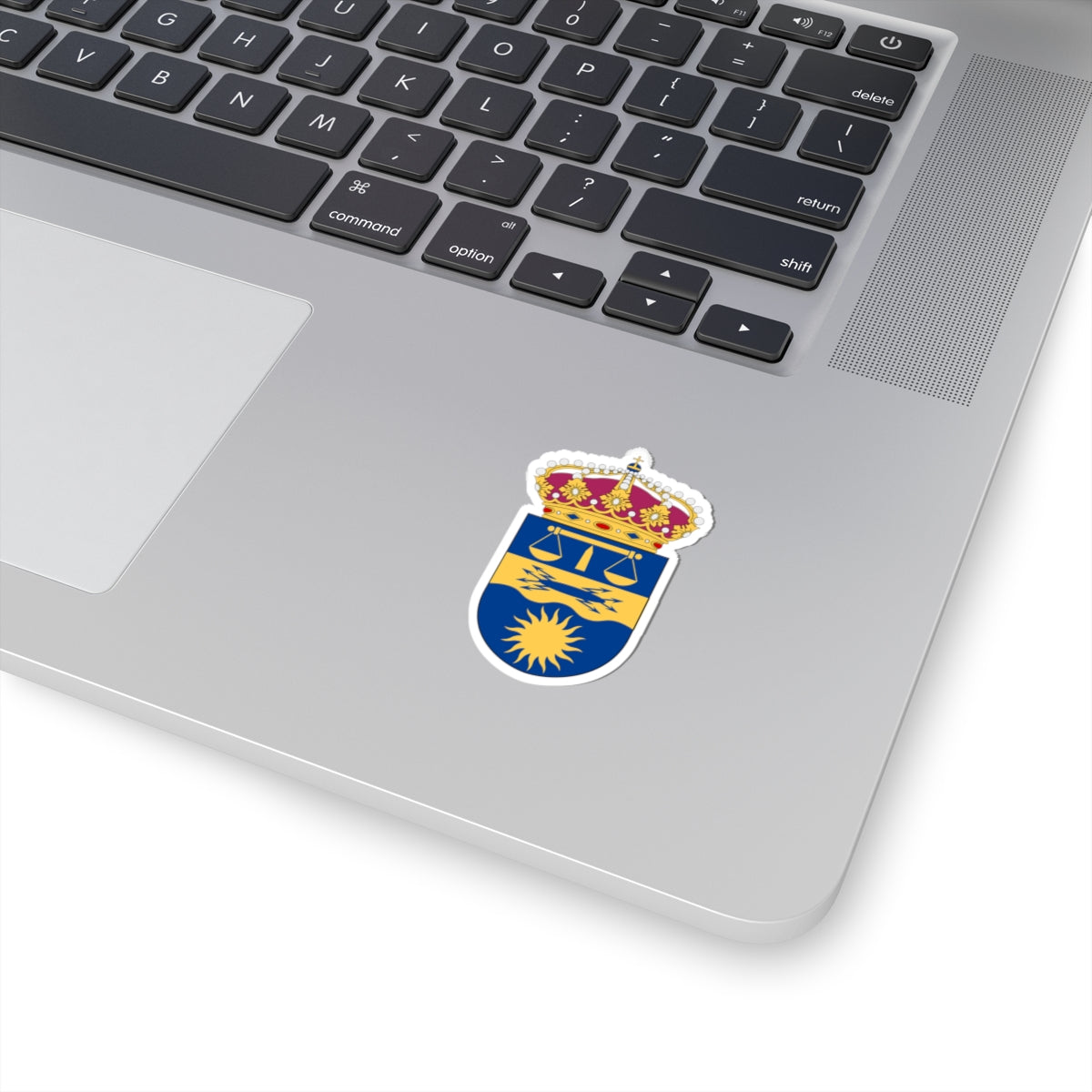 Skellefteå tingsrätt vapen (Sweden) (Coat of Arms) STICKER Vinyl Kiss-Cut Decal