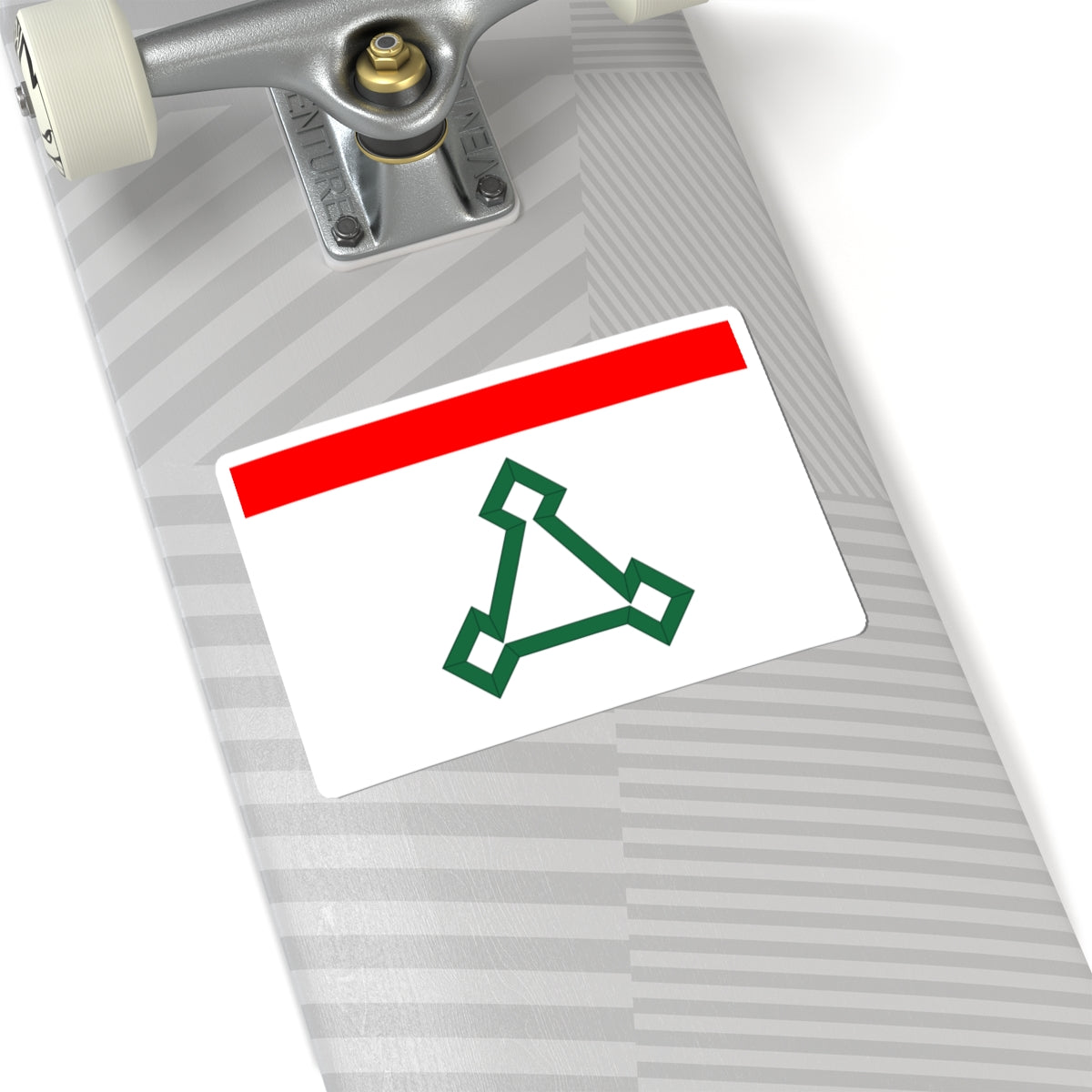 Flag of Volokolamsk city Moscow oblast (Russia) STICKER Vinyl Kiss-Cut Decal