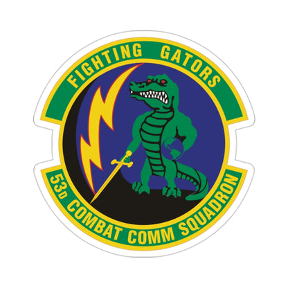 53d Combat Communications Squadron (U.S. Air Force) STICKER Vinyl Die-Cut Decal-2 Inch-The Sticker Space