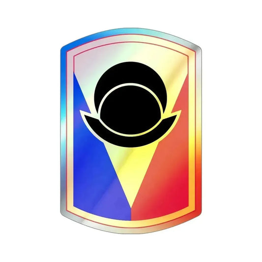 53rd Infantry Brigade Combat Team (U.S. Army) Holographic STICKER Die-Cut Vinyl Decal 6 Inch Holographic - The Sticker Space