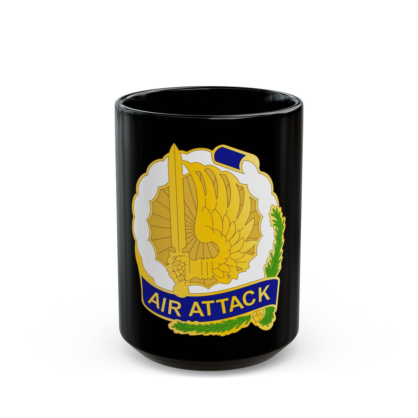 540 Aviation Group (U.S. Army) Black Coffee Mug-15oz-The Sticker Space