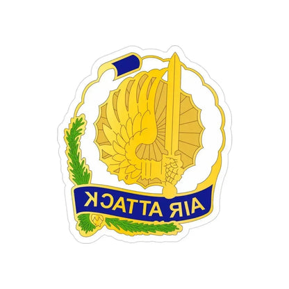 540 Aviation Group (U.S. Army) REVERSE PRINT Transparent Die-Cut STICKER 3 Inch Die-Cut Transparent - The Sticker Space