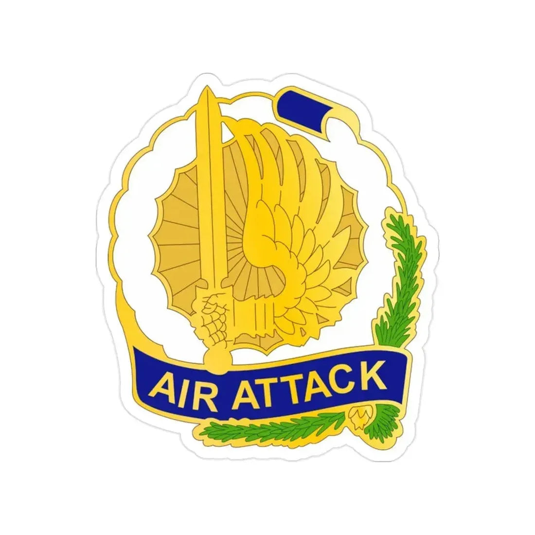 540 Aviation Group (U.S. Army) Transparent STICKER Die-Cut Vinyl Decal 2 Inch - The Sticker Space