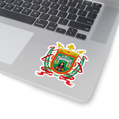 Escudo de Burgos (Spain) (Coat of Arms) STICKER Vinyl Kiss-Cut Decal