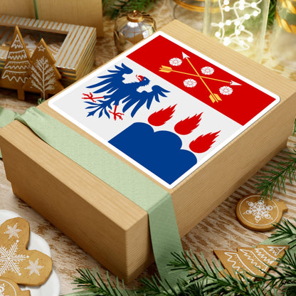 Orebro lan vapenflagga (Sweden) STICKER Vinyl Kiss-Cut Decal