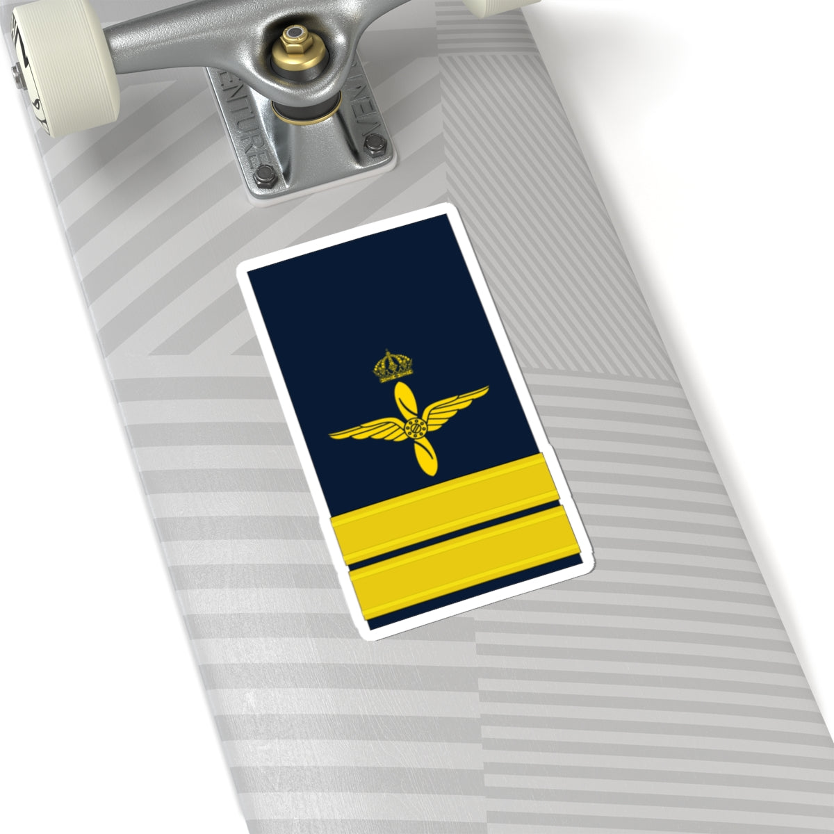 OF 2 Kapten FV hylsa (Sweden) (Military Rank) STICKER Vinyl Kiss-Cut Decal