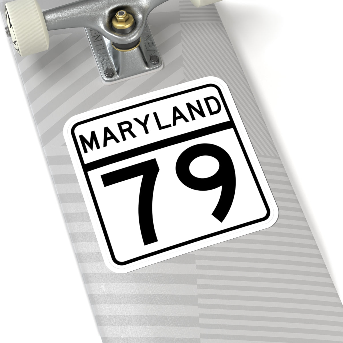 MD Route 79 (Maryland) (Road Sign) STICKER Vinyl Kiss-Cut Decal