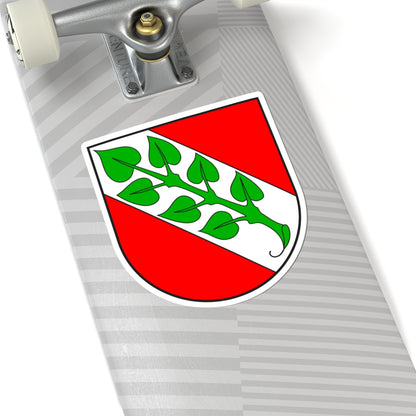 Rossa wappen (Switzerland) (Coat of Arms) STICKER Vinyl Kiss-Cut Decal
