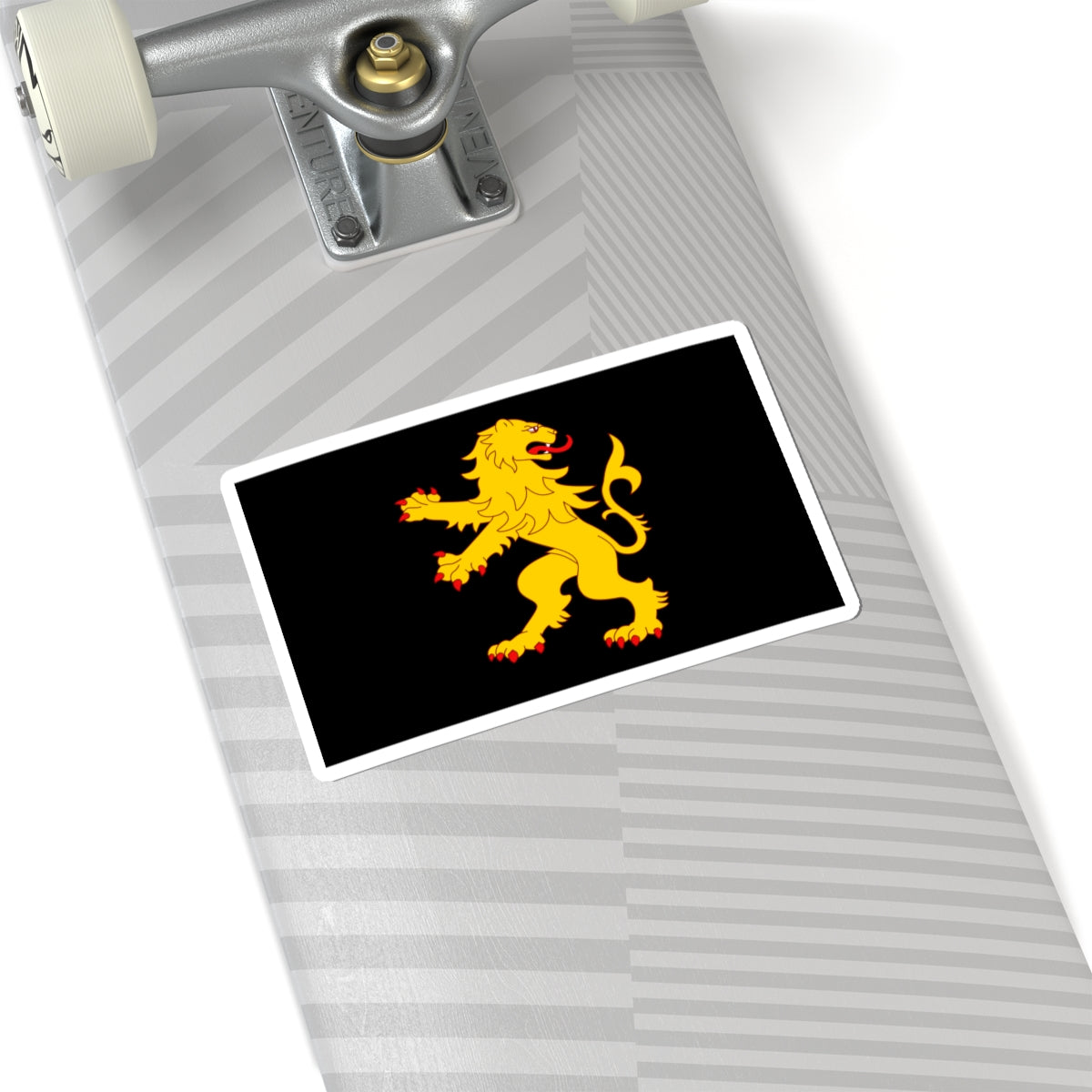 Flag of Cardiganshire proposal (United Kingdom) STICKER Vinyl Kiss-Cut Decal
