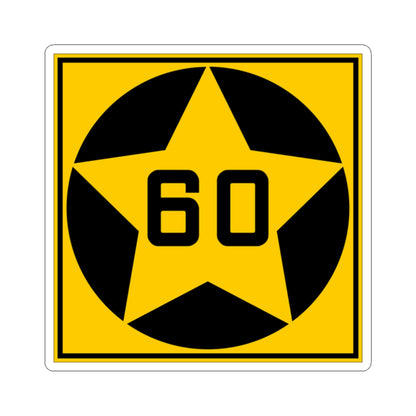 MN-60 1920 (Minnesota) (Road Sign) STICKER Vinyl Kiss-Cut Decal
