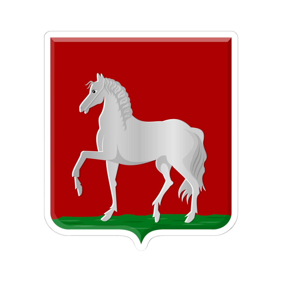 Assendelft wapen (Netherlands) (Coat of Arms) STICKER Vinyl Kiss-Cut Decal