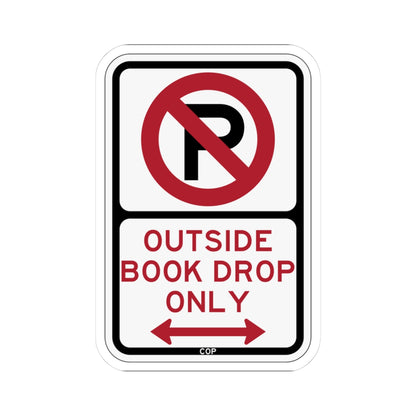 PBOT Road sign P1920D (Oregon) (Road Sign) STICKER Vinyl Kiss-Cut Decal