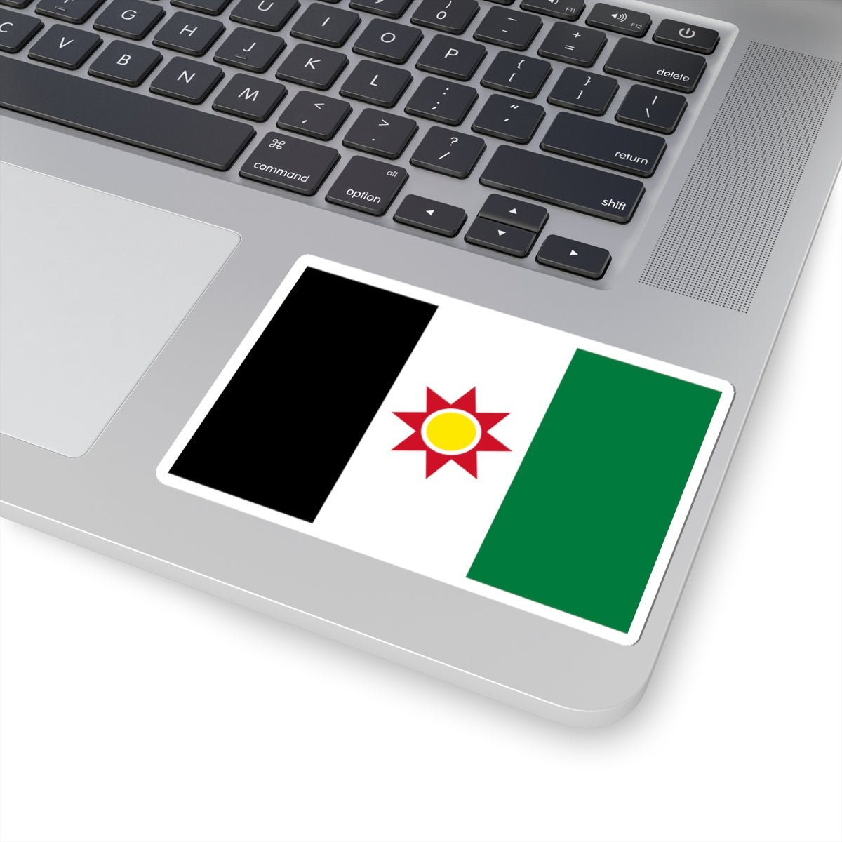 Flag of Iraq 1959-1963 3-2 (Iraq) STICKER Vinyl Kiss-Cut Decal