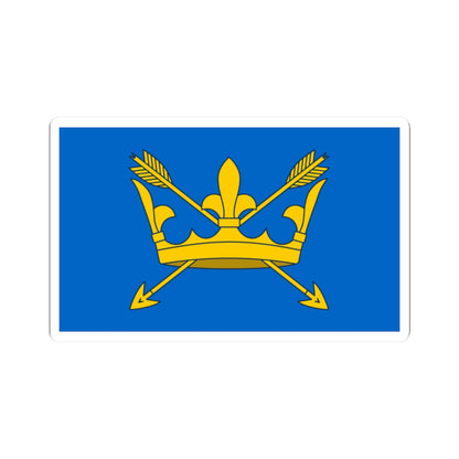 County Flag of Suffolk (England) STICKER Vinyl Kiss-Cut Decal