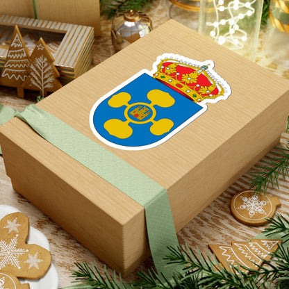 Escudo de Chodes (Spain) (Coat of Arms) STICKER Vinyl Kiss-Cut Decal