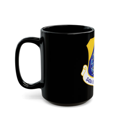 543 Intelligence Surveillance and Reconnaissance Group AFISRA (U.S. Air Force) Black Coffee Mug-The Sticker Space