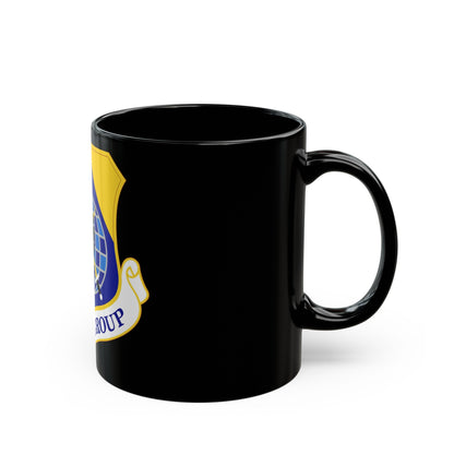 543 Intelligence Surveillance and Reconnaissance Group AFISRA (U.S. Air Force) Black Coffee Mug-The Sticker Space