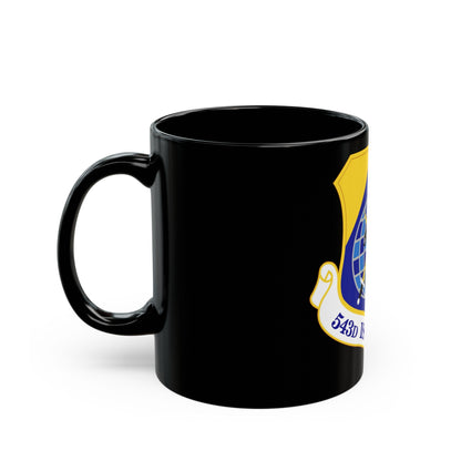 543 Intelligence Surveillance and Reconnaissance Group AFISRA (U.S. Air Force) Black Coffee Mug-The Sticker Space