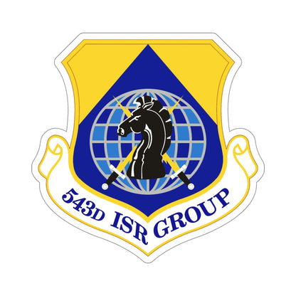 543 Intelligence Surveillance and Reconnaissance Group AFISRA (U.S. Air Force) STICKER Vinyl Die-Cut Decal-6 Inch-The Sticker Space