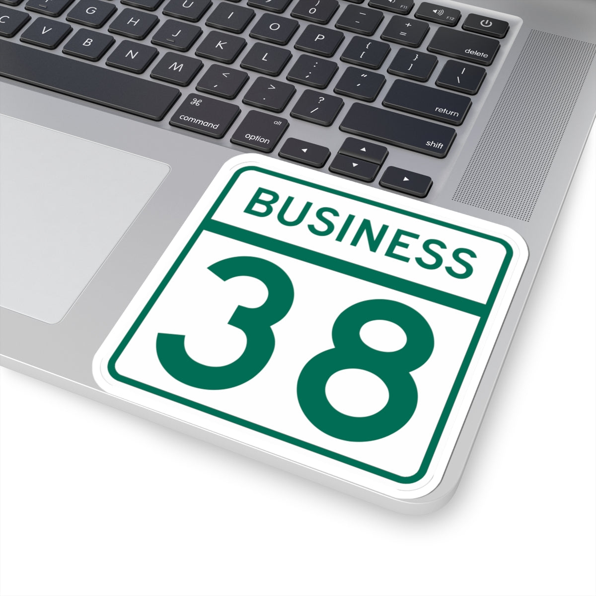 MD Route 38 Business (Maryland) (Road Sign) STICKER Vinyl Kiss-Cut Decal