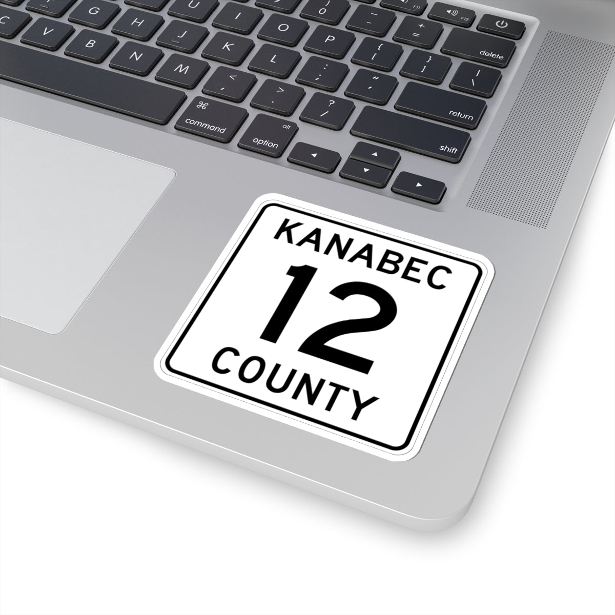 Kanabec County 12 MN (Minnesota) (Road Sign) STICKER Vinyl Kiss-Cut Decal