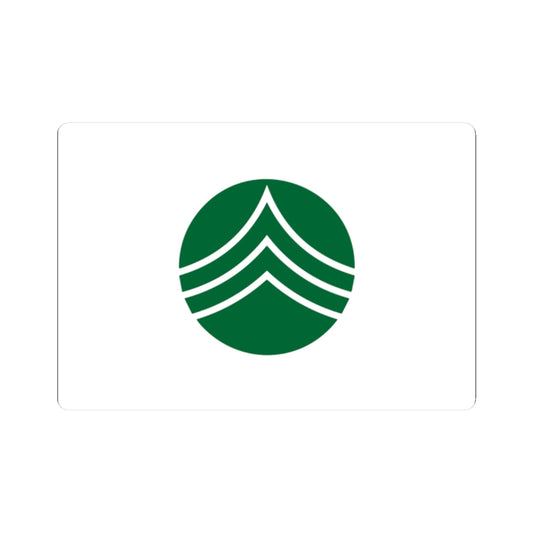 Flag of Kurotaki Nara (Japan) STICKER Vinyl Kiss-Cut Decal