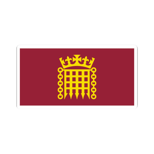 Flag House of Lords (United Kingdom) STICKER Vinyl Kiss-Cut Decal