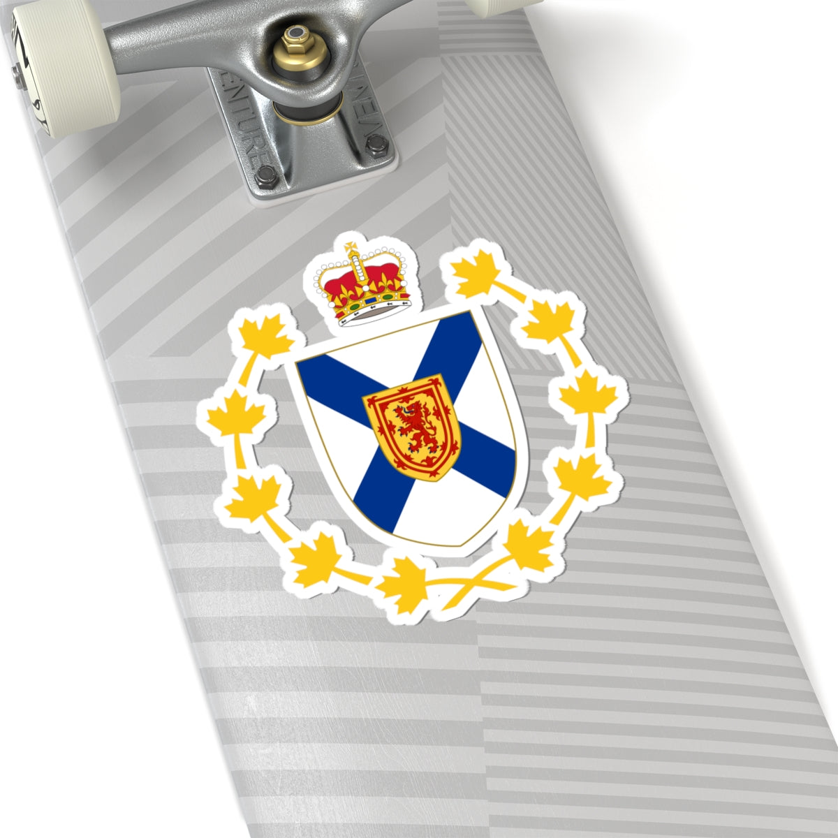 Badge of the Lieutenant-Governor of Nova Scotia (Canada) (Coat of Arms) STICKER Vinyl Kiss-Cut Decal