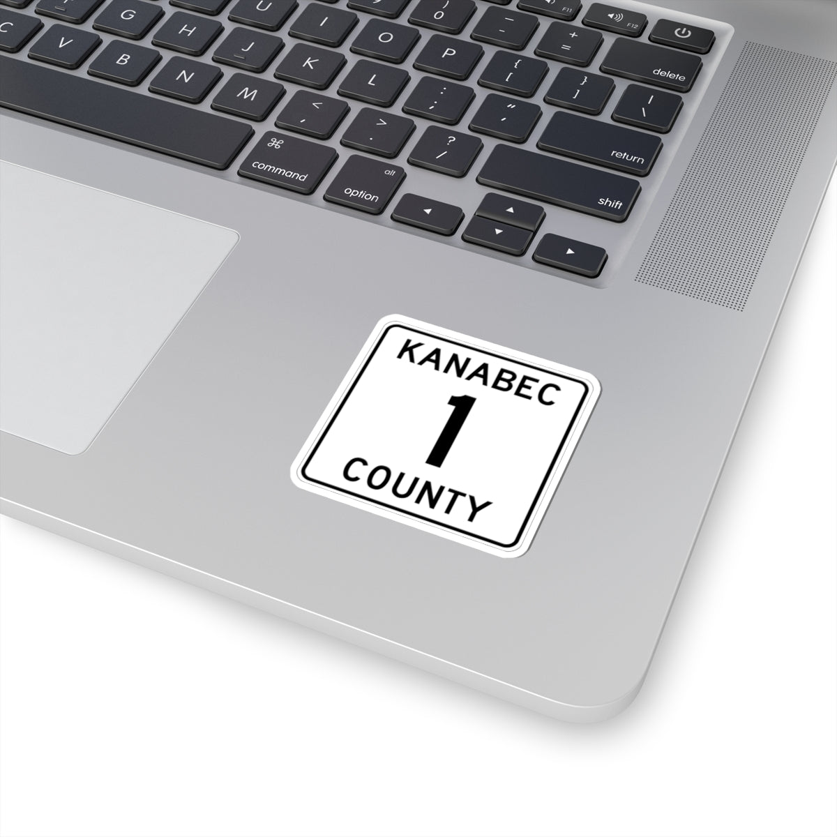 Kanabec County 1 MN (Minnesota) (Road Sign) STICKER Vinyl Kiss-Cut Decal