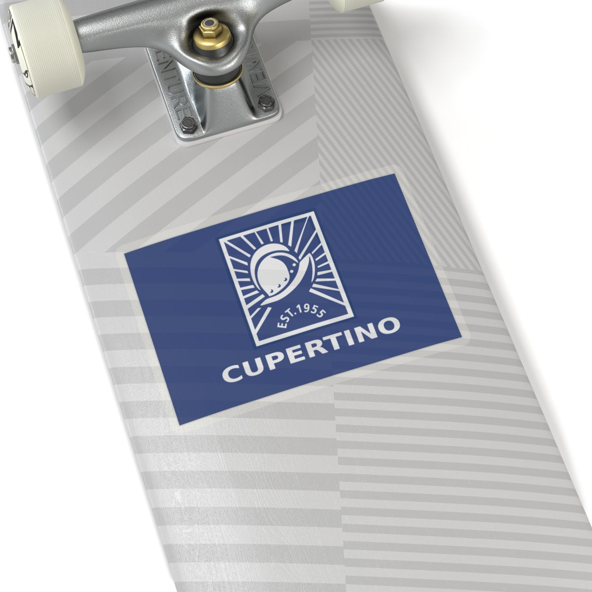 Flag of Cupertino, California - STICKER Vinyl Kiss-Cut Decal