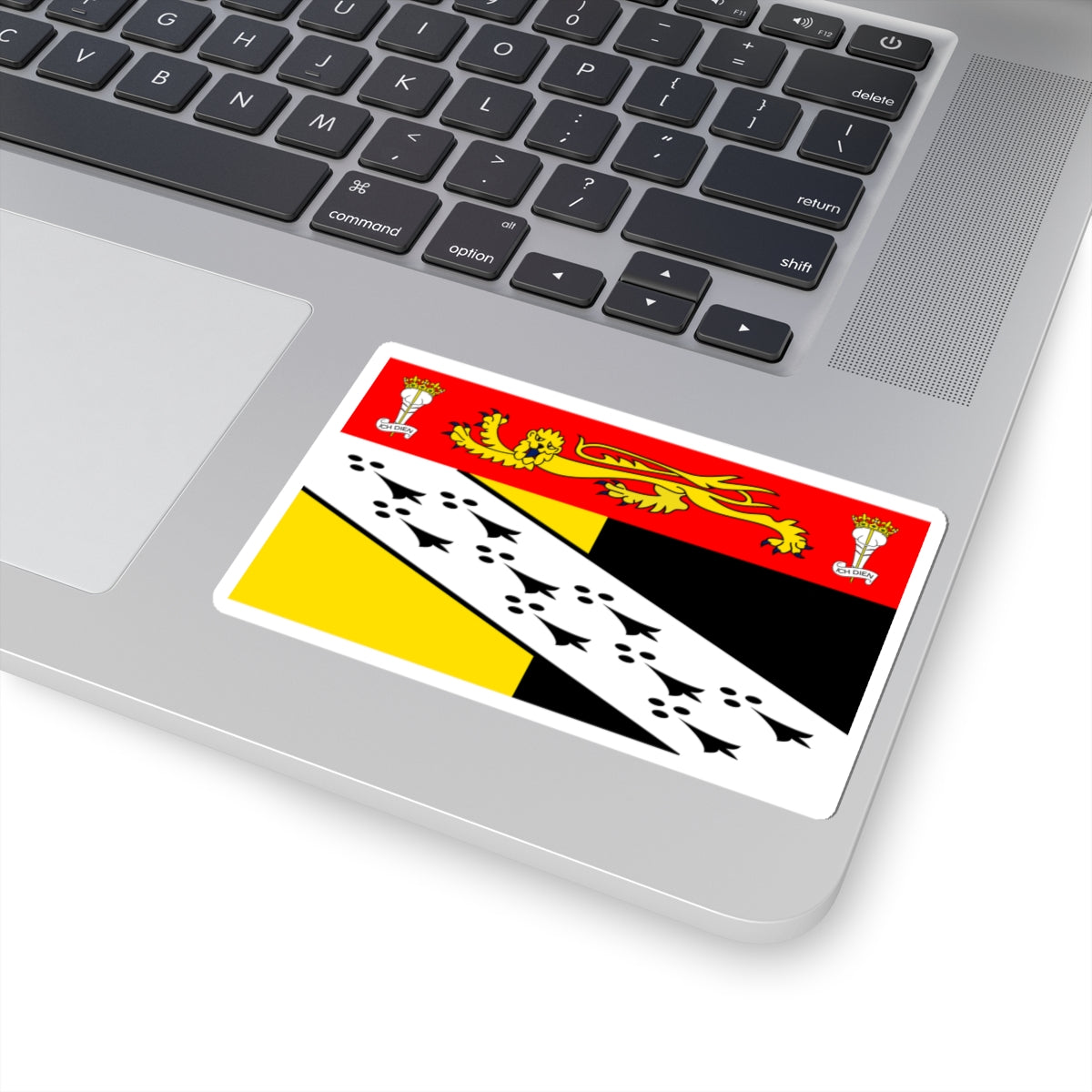 County Flag of Norfolk (England) STICKER Vinyl Kiss-Cut Decal