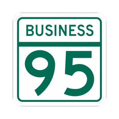 MD Route 95 Business (Maryland) (Road Sign) STICKER Vinyl Kiss-Cut Decal