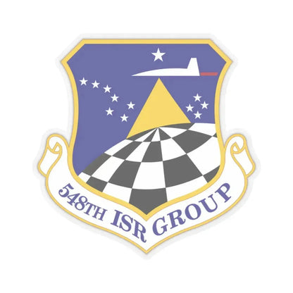 548 Intelligence Surveillance and Reconnaissance Group ACC (U.S. Air Force) STICKER Vinyl Kiss-Cut Decal 2 Inch Transparent - The Sticker Space