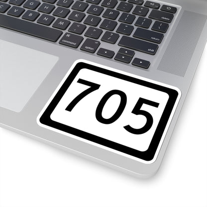 WV-705 (Virginia) (Road Sign) STICKER Vinyl Kiss-Cut Decal