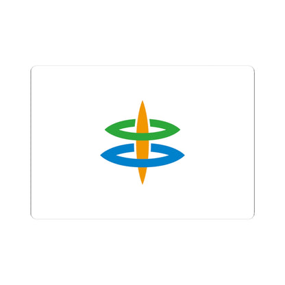 Flag of Kushimoto Wakayama (Japan) STICKER Vinyl Kiss-Cut Decal