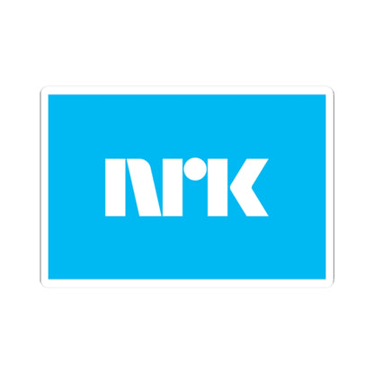 Flag of NRK (Norway) STICKER Vinyl Kiss-Cut Decal