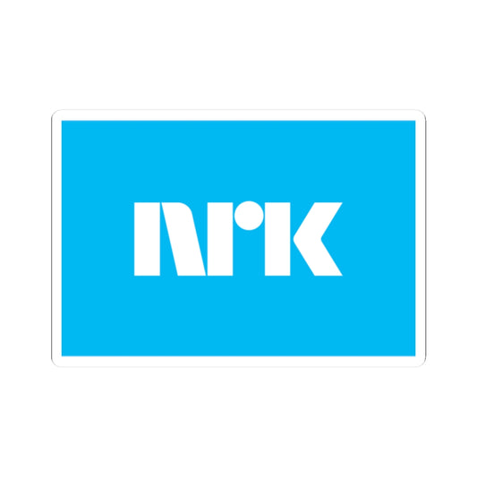 Flag of NRK (Norway) STICKER Vinyl Kiss-Cut Decal