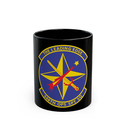 548th OPS SPT Sq (U.S. Air Force) Black Coffee Mug-11oz-The Sticker Space