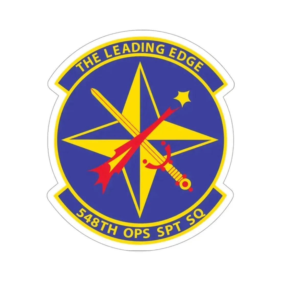 548th OPS SPT Sq (U.S. Air Force) STICKER Vinyl Die-Cut Decal 3 Inch - The Sticker Space