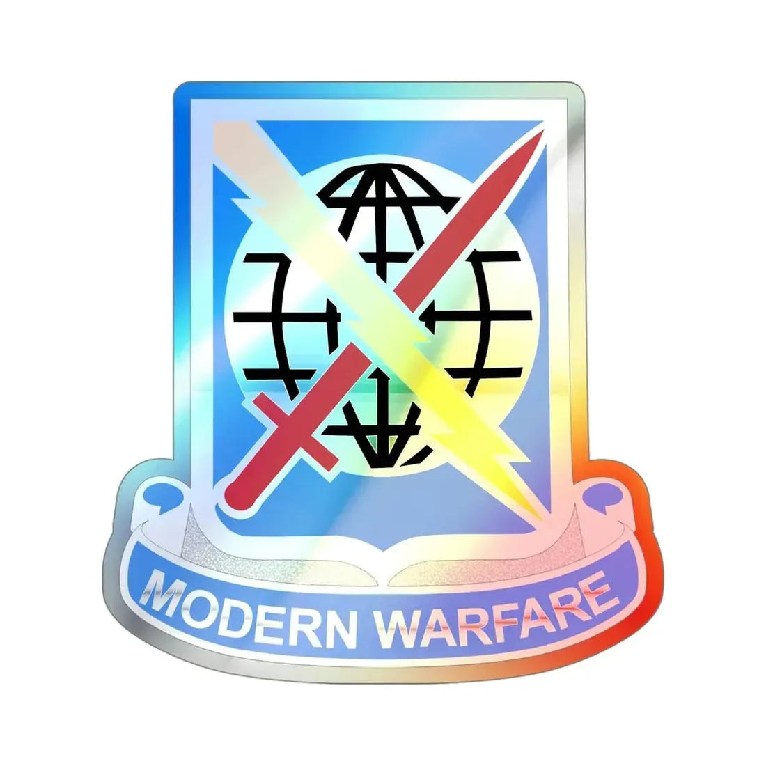 549 Military Intelligence Battalion (U.S. Army) Holographic STICKER Die-Cut Vinyl Decal - The Sticker Space